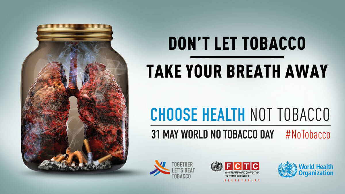 World No Tobacco Day 2021 World No Tobacco Day 2021 Committoquit Nogarlicnoonions Restaurant Food And Travel Stories Reviews Lebanon