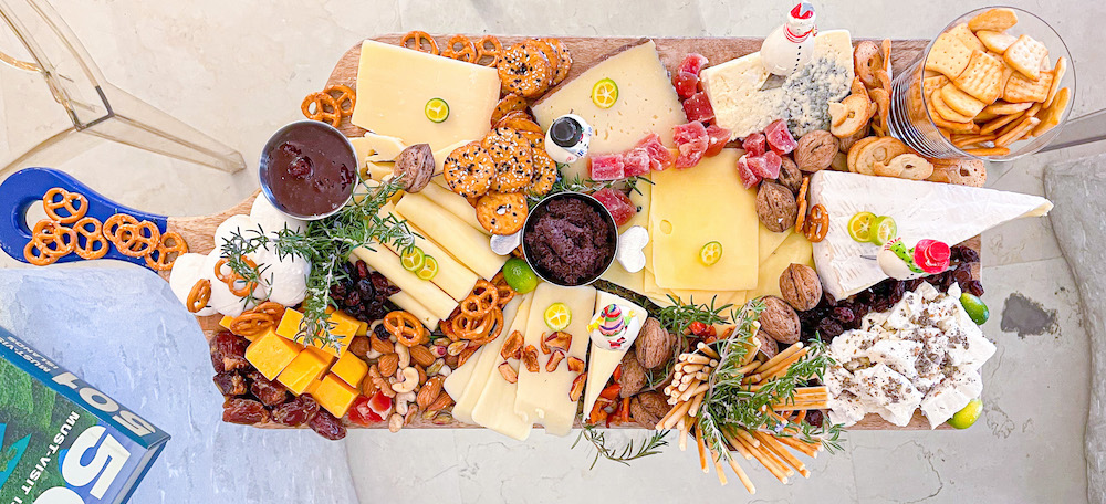 The Festive Cheese Board Charbel Mhanna